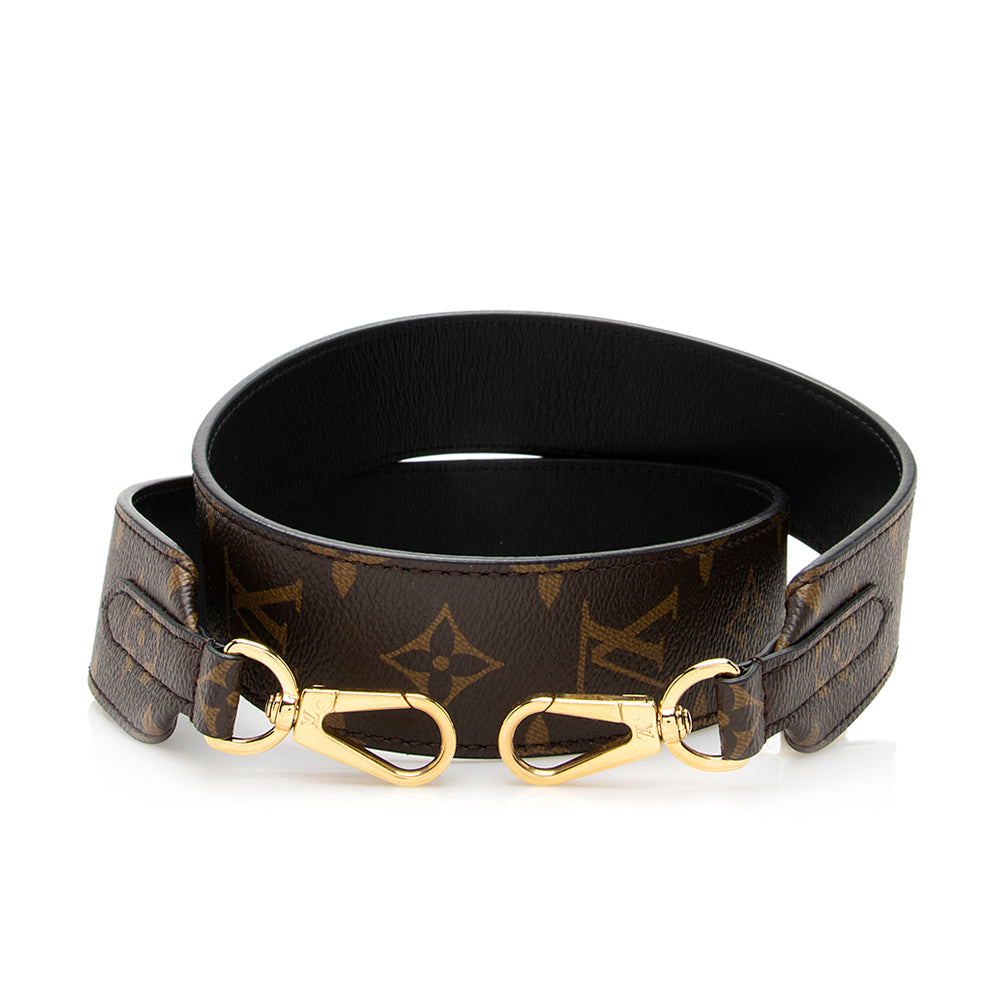 Louis Vuitton Monogram Canvas Bandouliere Shoulder Strap (SHF-20735)