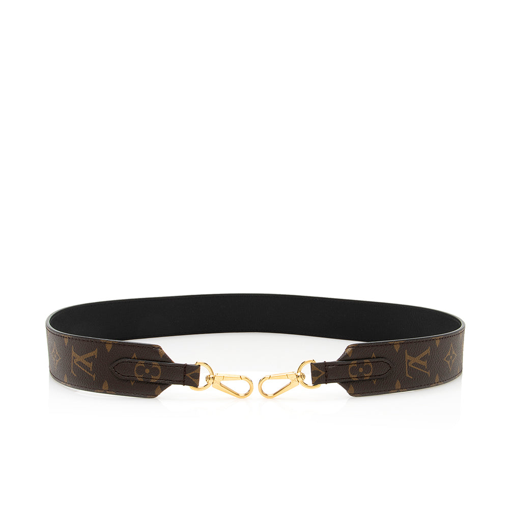 Louis Vuitton Monogram Canvas Bandouliere Shoulder Strap (SHF-20735)