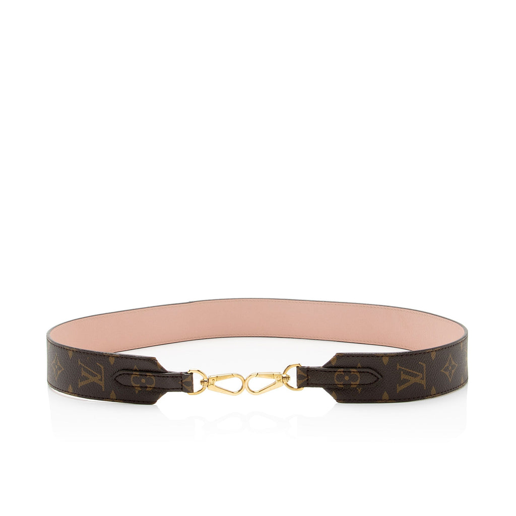 Louis Vuitton Monogram Canvas Bandouliere Shoulder Strap (SHF-nvCnSs)