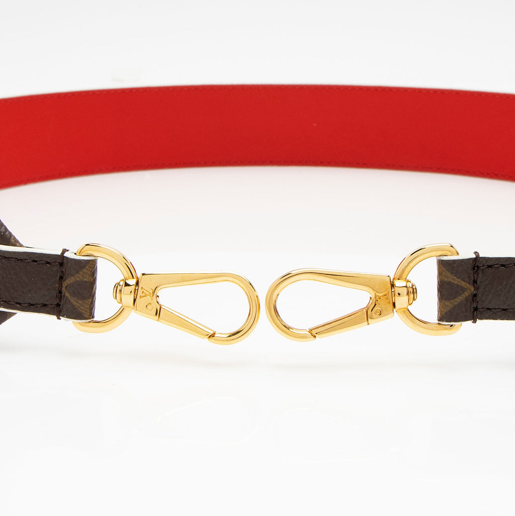 Louis Vuitton Monogram Canvas Bandouliere Shoulder Strap (SHF-tVNRdG)
