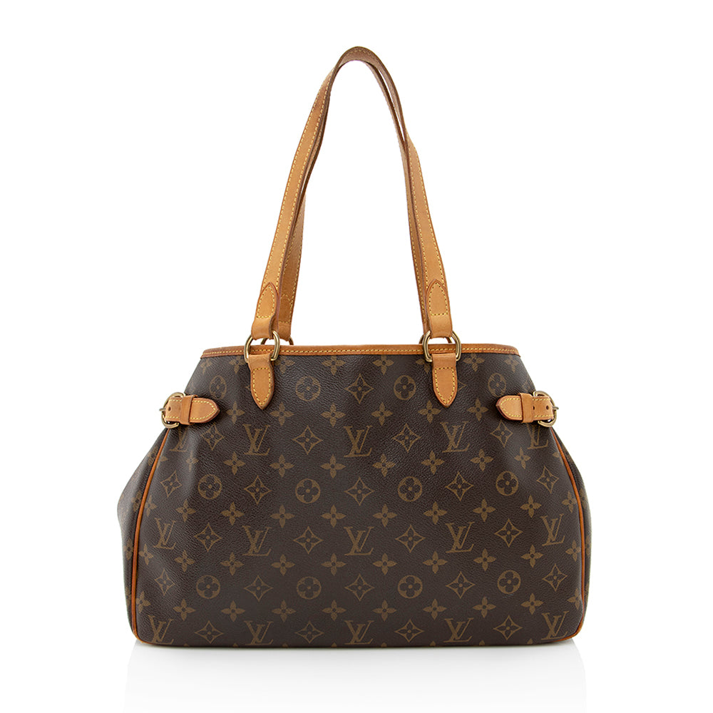 Louis Vuitton Monogram Canvas Batignolles Horizontal Tote (SHF-19924)