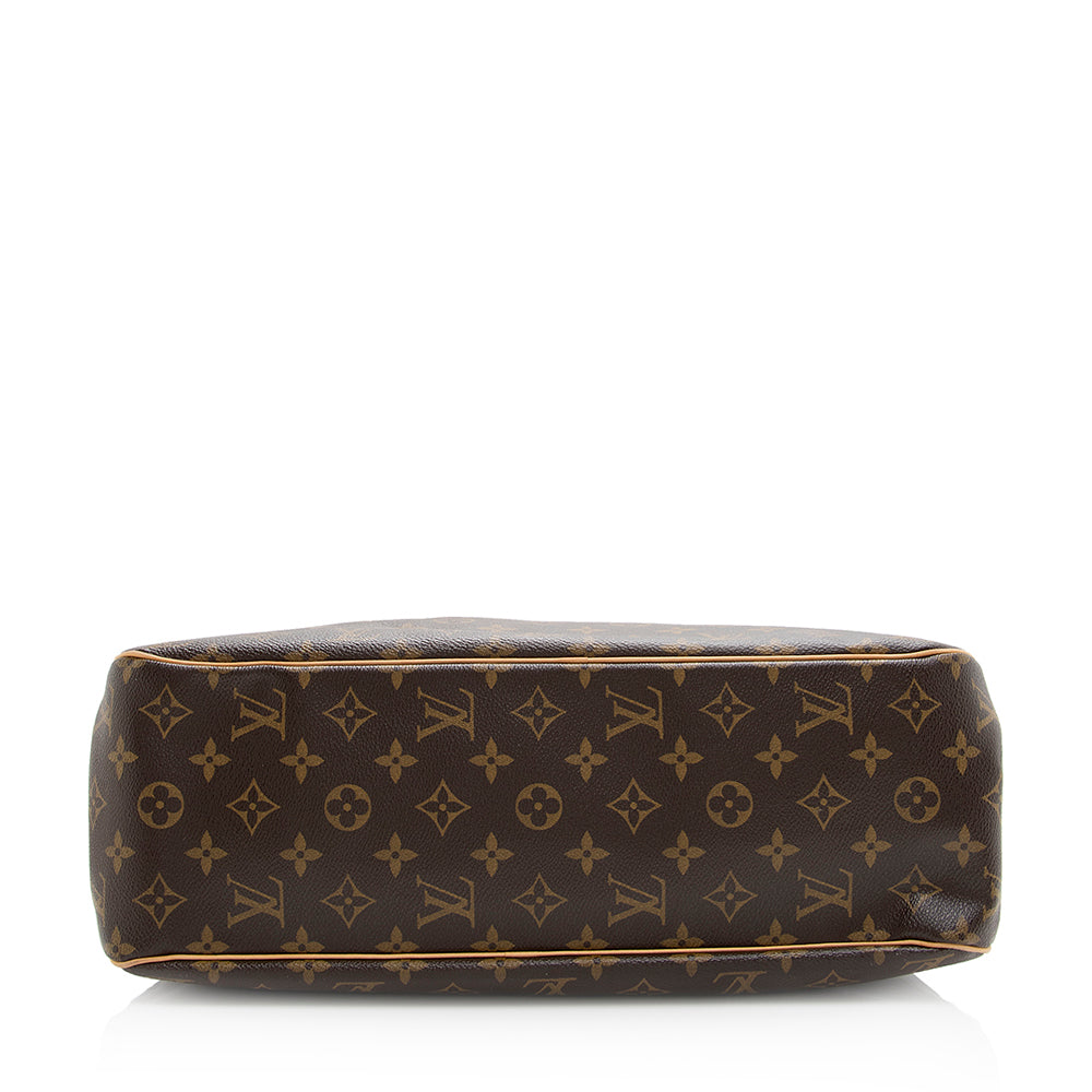 Louis Vuitton Monogram Canvas Batignolles Horizontal Tote (SHF-20168)