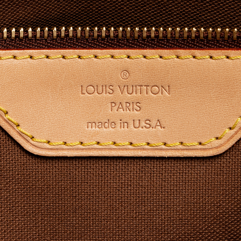 Louis Vuitton Monogram Canvas Batignolles Horizontal Tote (SHF-20168)