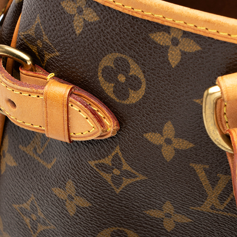 Louis Vuitton Monogram Canvas Batignolles Horizontal Tote (SHF-21118)