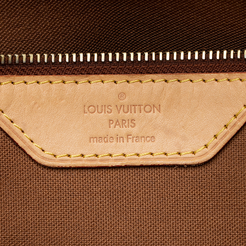Louis Vuitton Monogram Canvas Batignolles Horizontal Tote (SHF-21118)