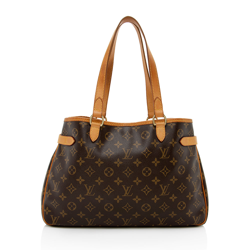 Louis Vuitton Monogram Canvas Batignolles Horizontal Tote (SHF-rslQMN)