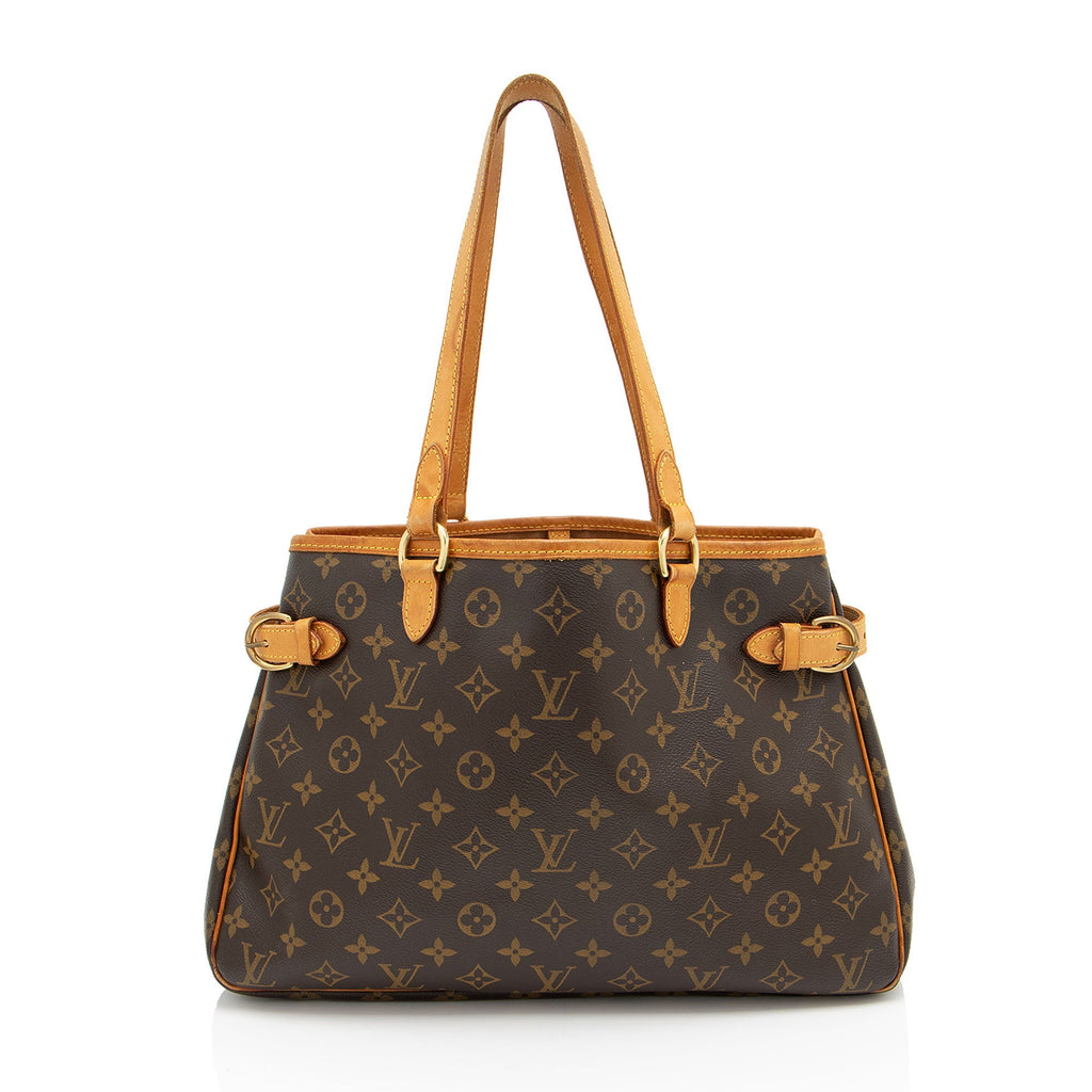 Louis Vuitton Monogram Canvas Batignolles Horizontal Tote (SHF-rwigUI)