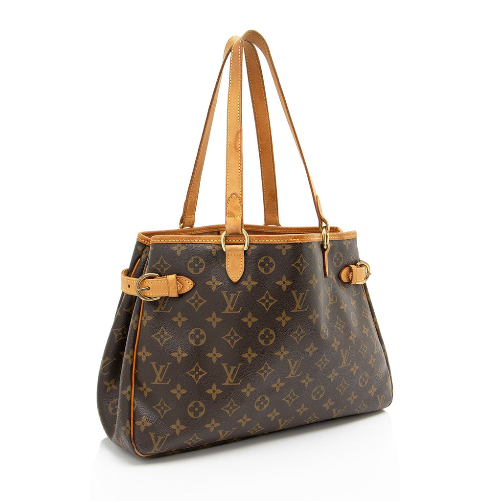 Louis Vuitton Monogram Canvas Batignolles Horizontal Tote (SHF-rwigUI)