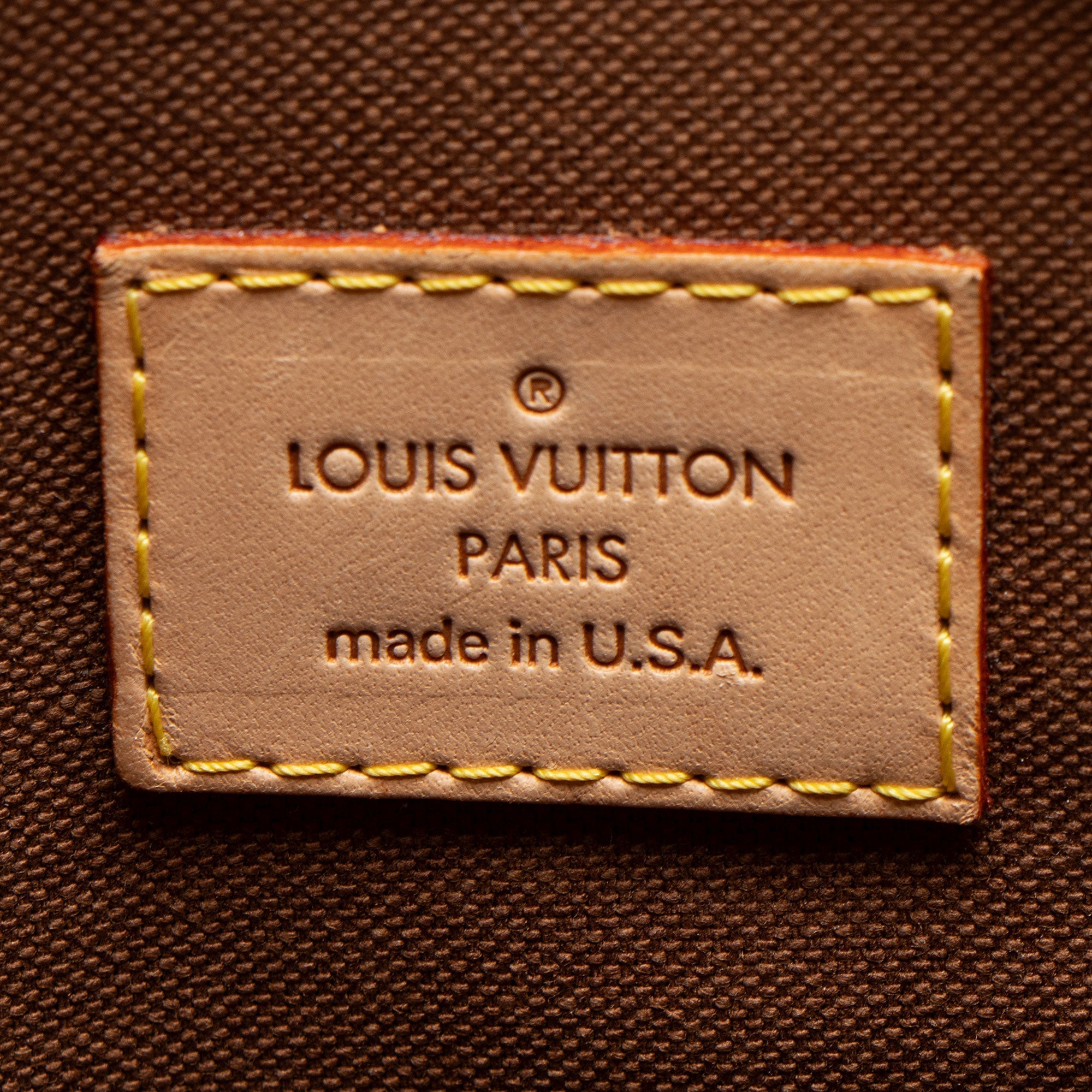 Louis Vuitton Monogram Canvas Batignolles Tote (SHF-tvZN49)