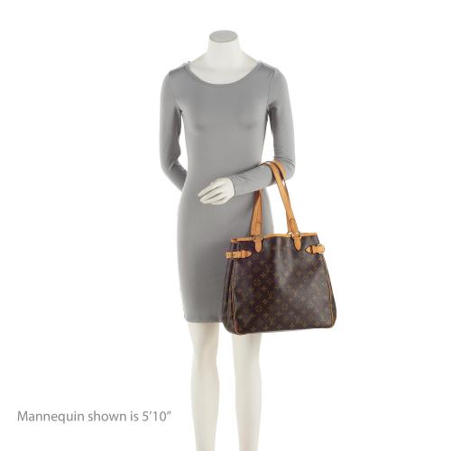 Louis Vuitton Monogram Canvas Batignolles Vertical Tote (SHF-S1fiiE)