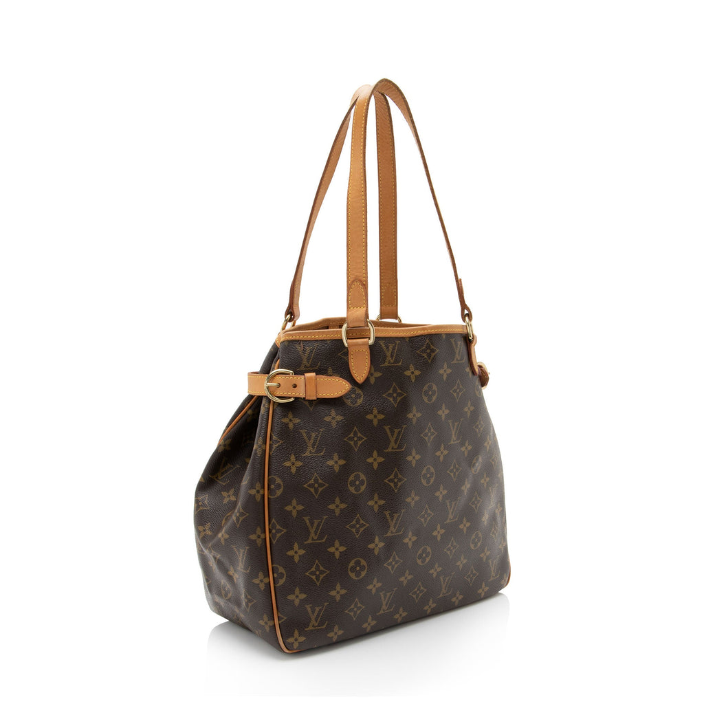 Louis Vuitton Monogram Canvas Batignolles Vertical Tote (SHF-S1fiiE)