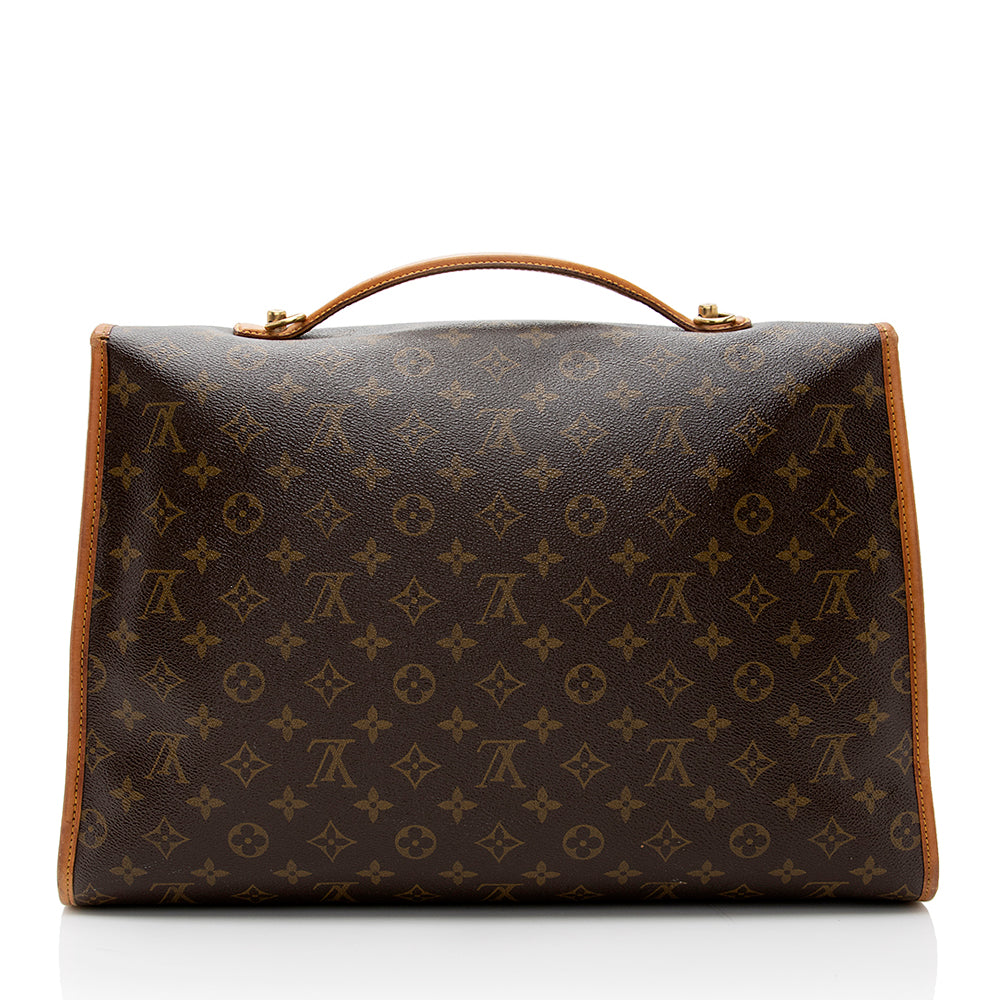 Louis Vuitton  Monogram Canvas Bel Air GM Shoulder Bag (SHF-17800)