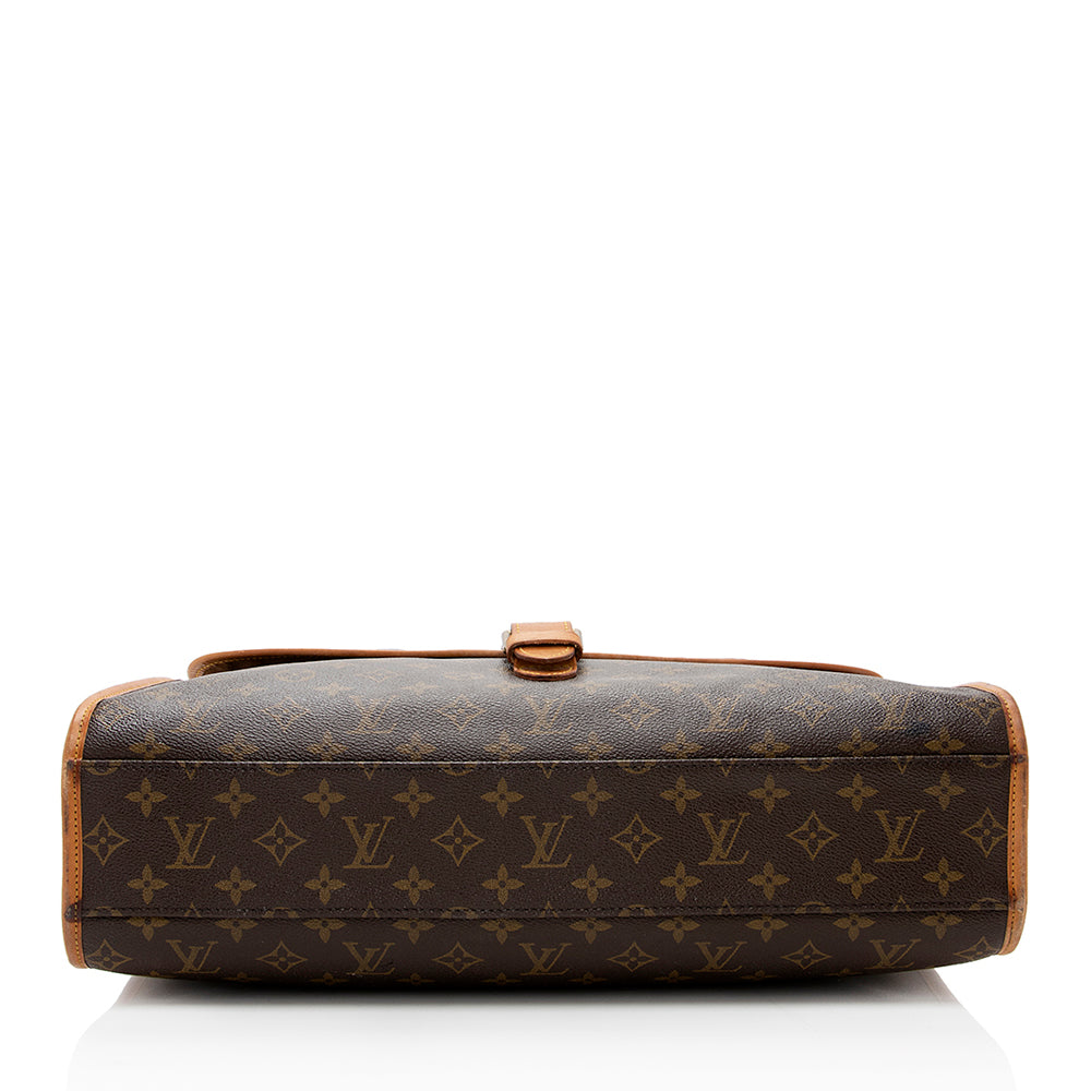 Louis Vuitton  Monogram Canvas Bel Air GM Shoulder Bag (SHF-17800)