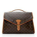 Louis Vuitton  Monogram Canvas Bel Air GM Shoulder Bag (SHF-17800)