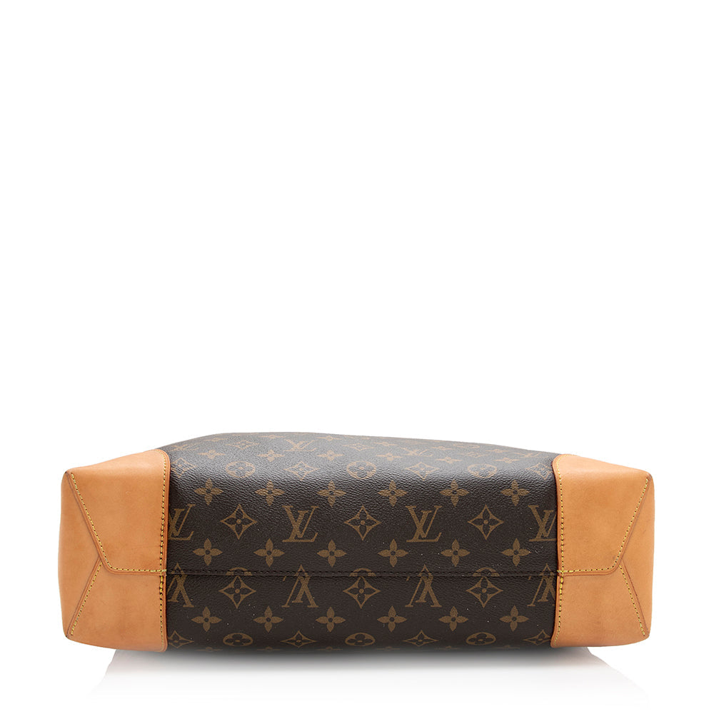 Louis Vuitton Monogram Canvas Berri MM Shoulder Bag (SHF-20906)
