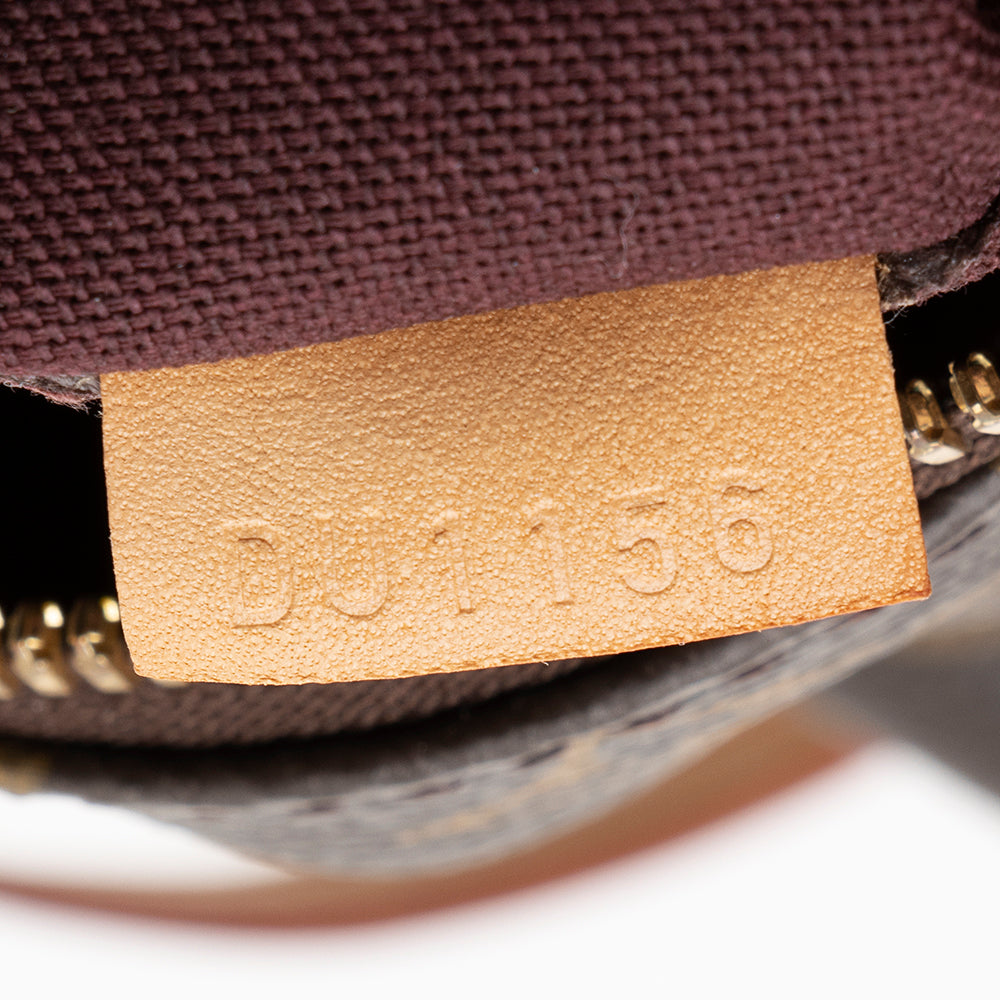 Louis Vuitton Monogram Canvas Berri MM Shoulder Bag (SHF-20906)
