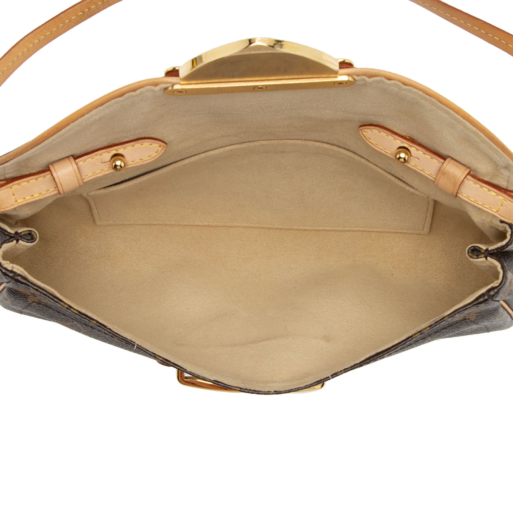 Louis Vuitton Monogram Canvas Beverly Clutch (SHF-QdlATW)