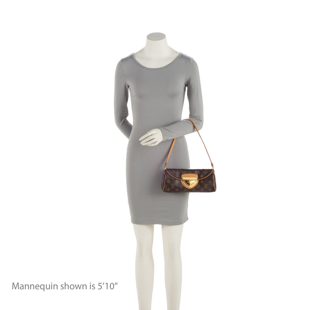 Louis Vuitton Monogram Canvas Beverly Clutch (SHF-QdlATW)