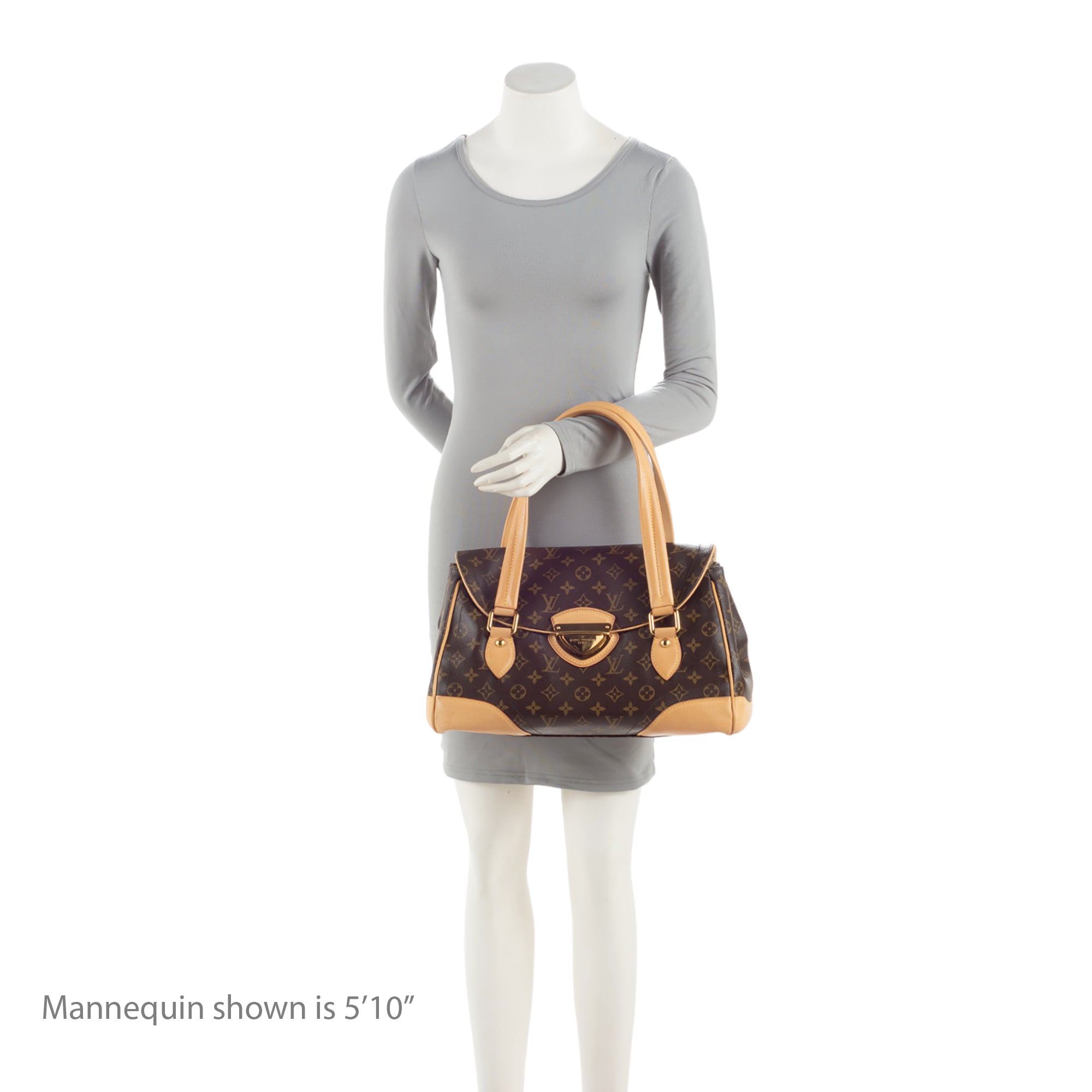 Louis Vuitton Monogram Canvas Beverly GM Shoulder Bag (SHF-YdMUMI)