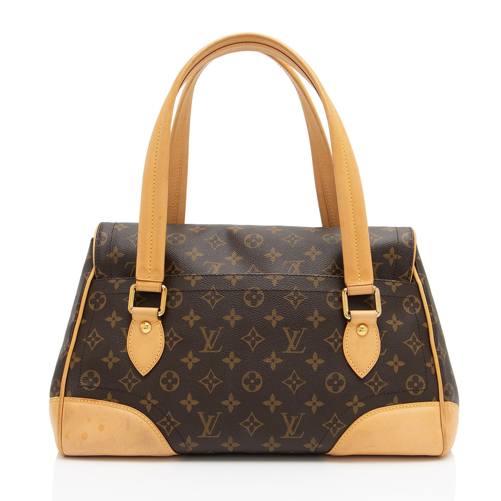 Louis Vuitton Monogram Canvas Beverly GM Shoulder Bag (SHF-81o6B8)