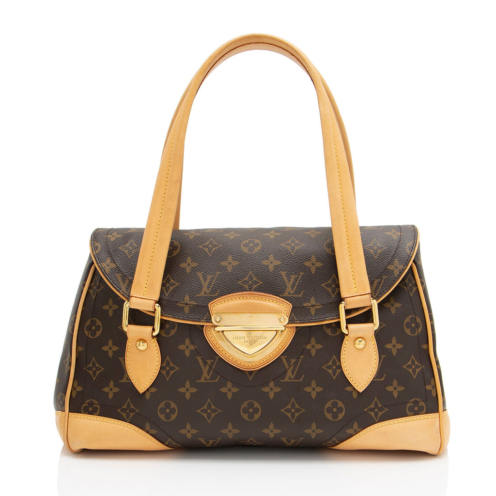 Louis Vuitton Monogram Canvas Beverly GM Shoulder Bag (SHF-81o6B8)