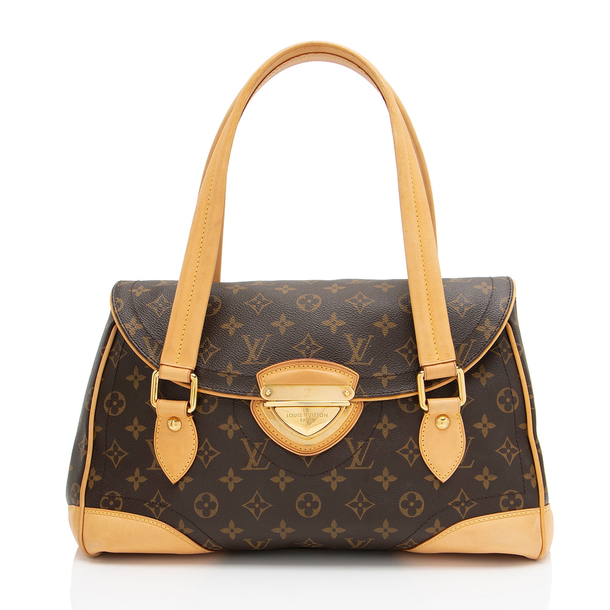 Louis Vuitton Monogram Canvas Beverly GM Shoulder Bag (SHF-81o6B8)