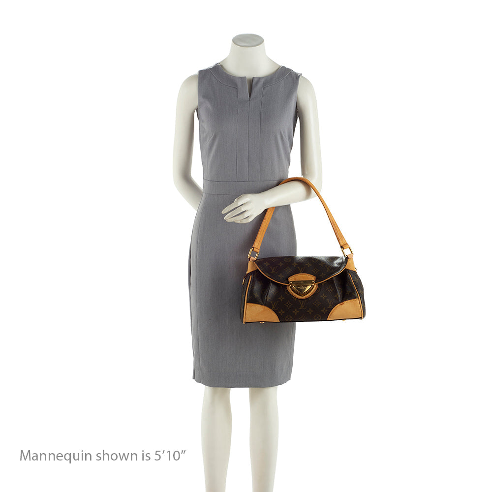 Louis Vuitton Monogram Canvas Beverly MM Shoulder Bag - FINAL SALE (SHF-19523)