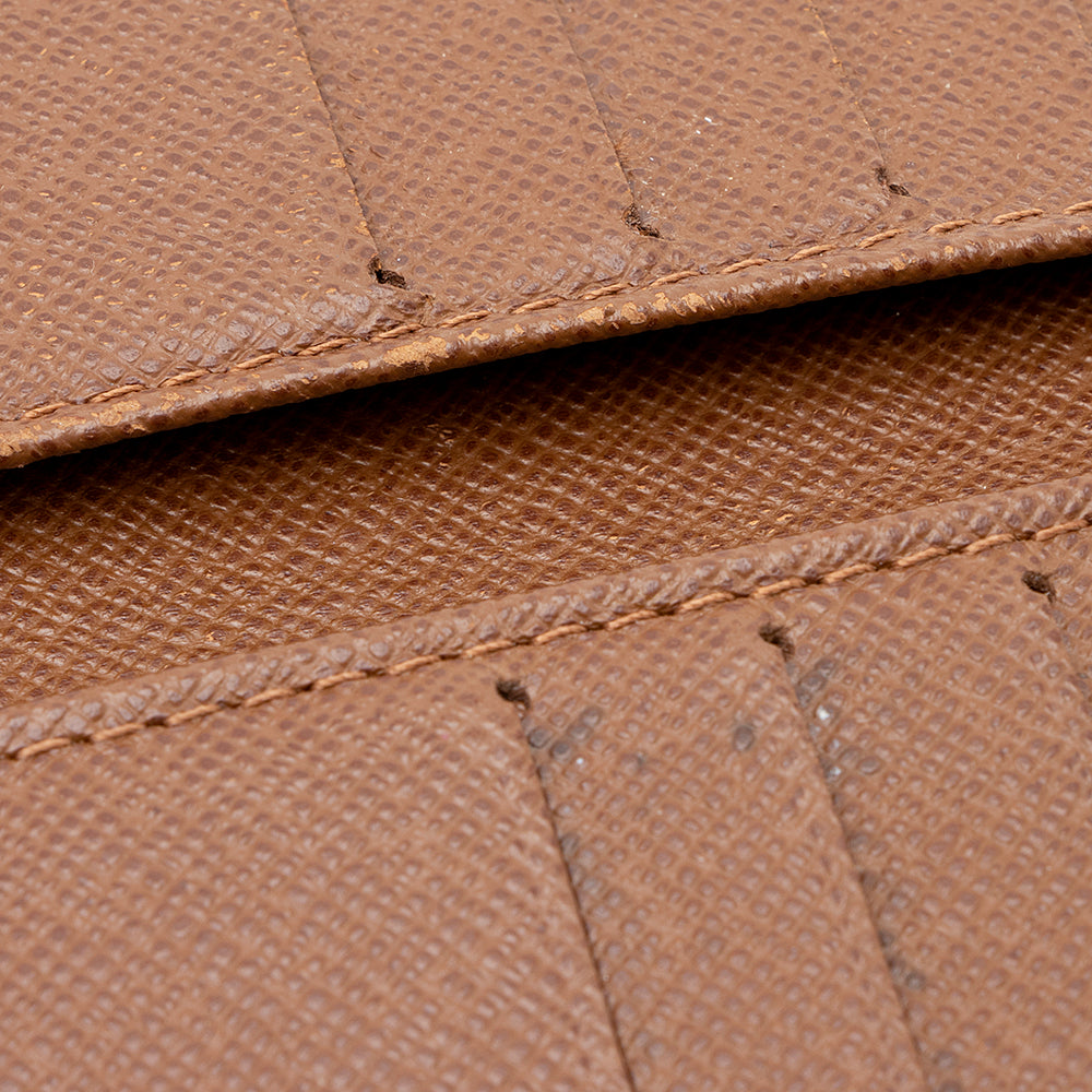 Louis Vuitton Monogram Canvas Bifold Wallet (SHF-21636)