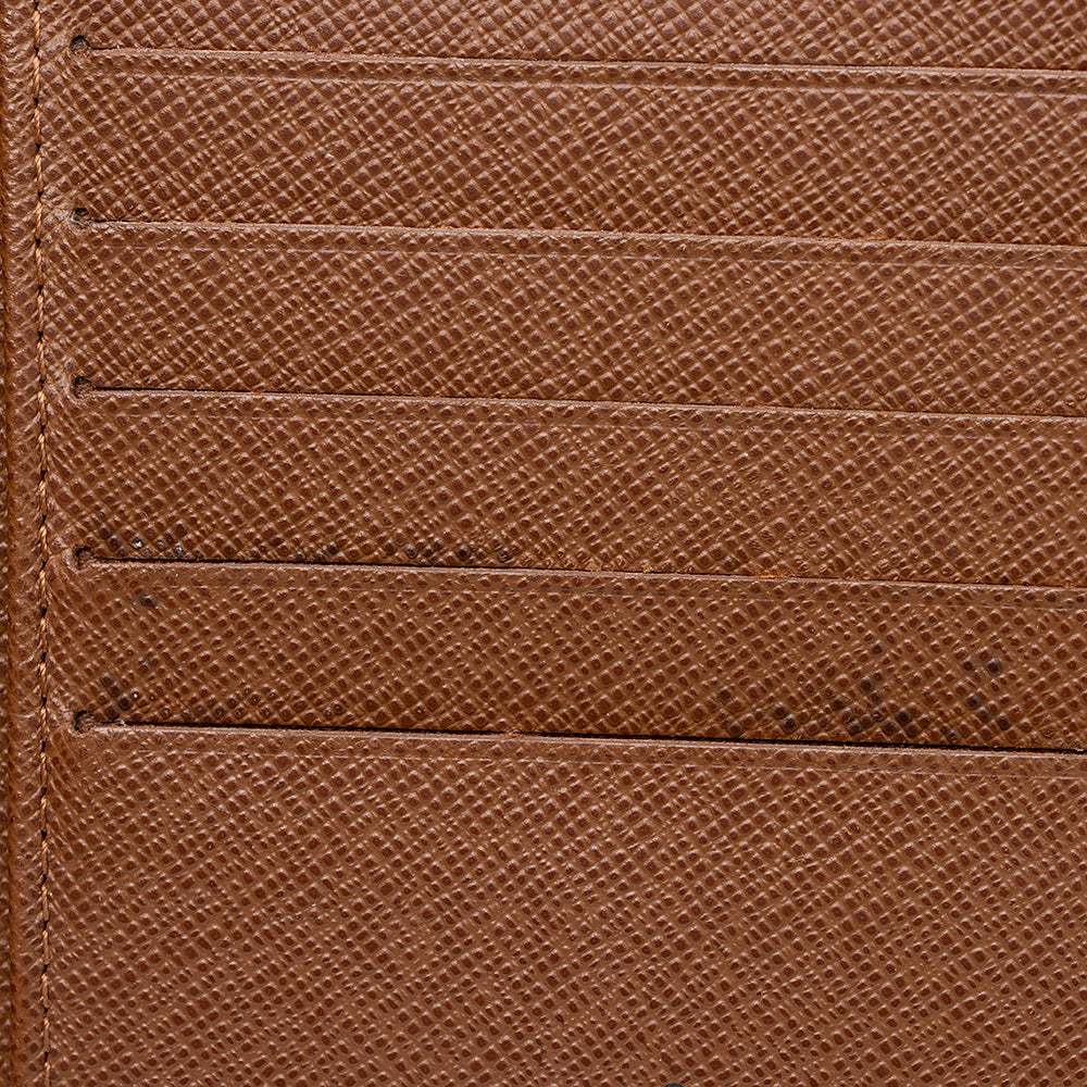 Louis Vuitton Monogram Canvas Bifold Wallet (SHF-21636)