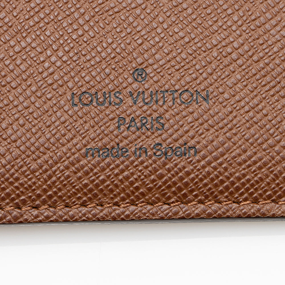 Louis Vuitton Monogram Canvas Bifold Wallet (SHF-21636)