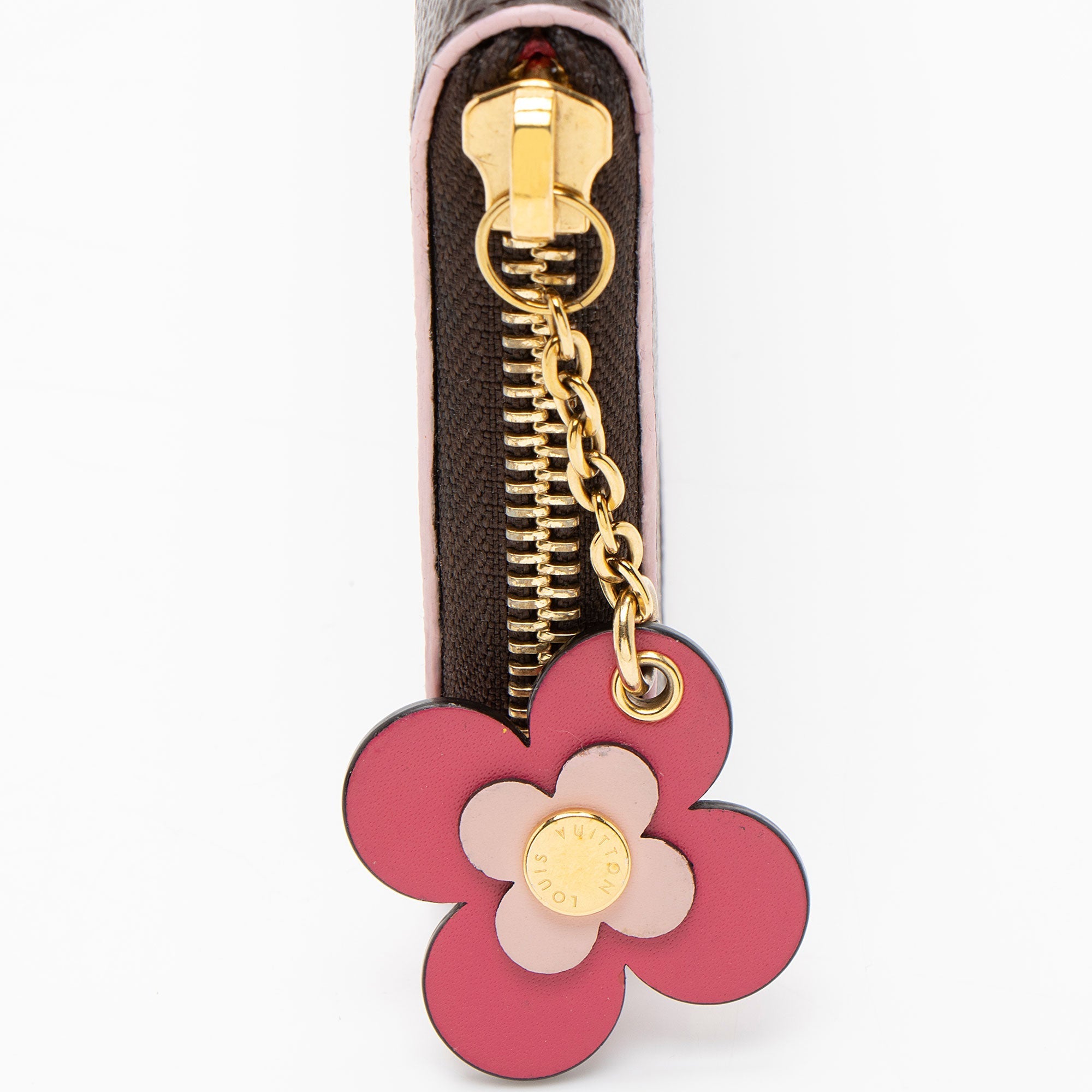 Louis Vuitton Monogram Canvas Blooming Flowers Clemence Wallet (SHF-mUgLHv)