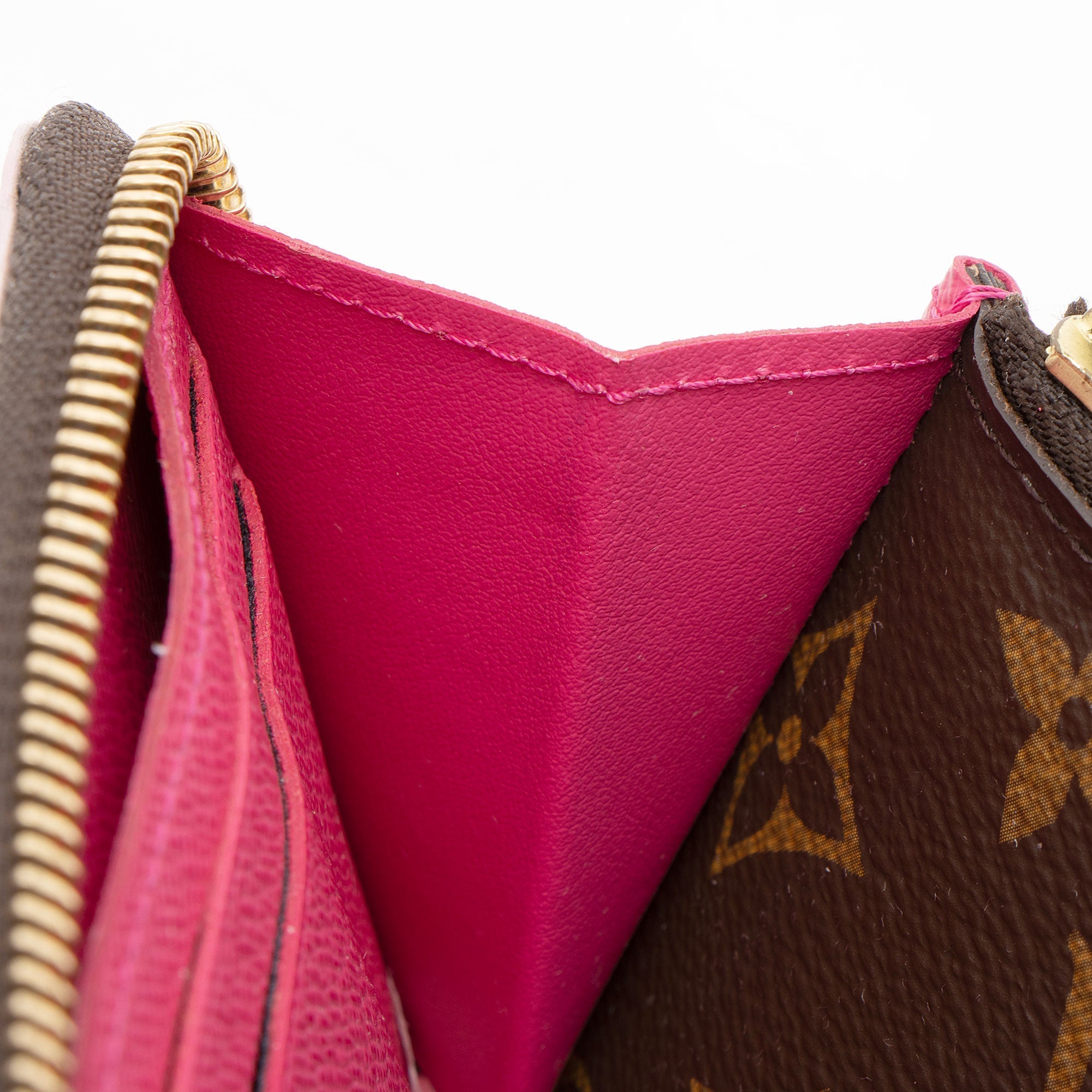 Louis Vuitton Monogram Canvas Blooming Flowers Clemence Wallet (SHF-mUgLHv)