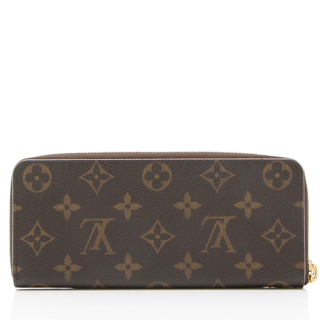Louis Vuitton Monogram Canvas Blooming Flowers Clemence Wallet