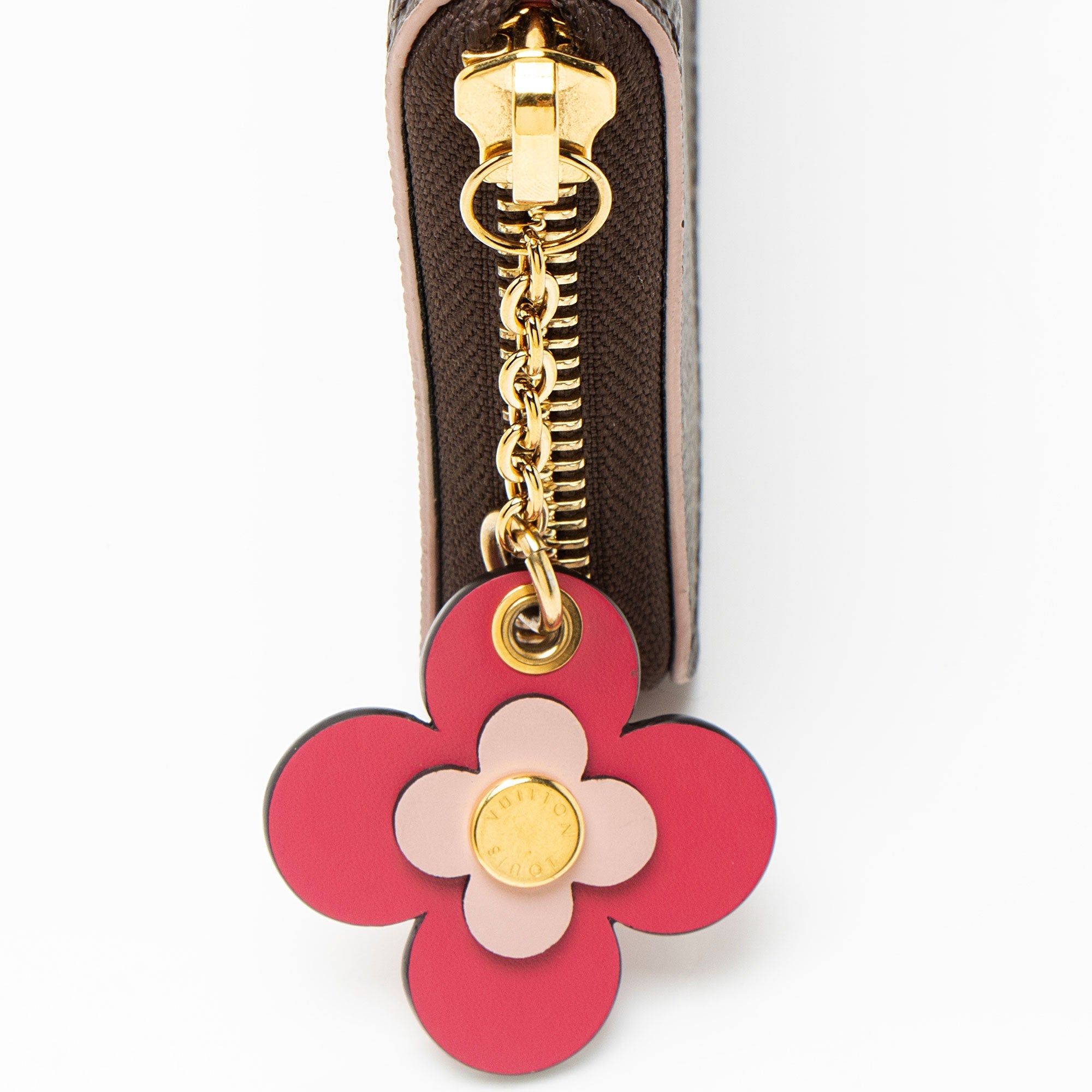 Louis Vuitton Monogram Canvas Blooming Flowers Clemence Wallet