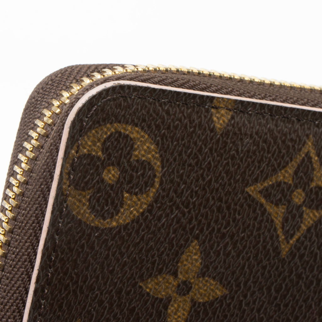Louis Vuitton Monogram Canvas Blooming Flowers Clemence Wallet