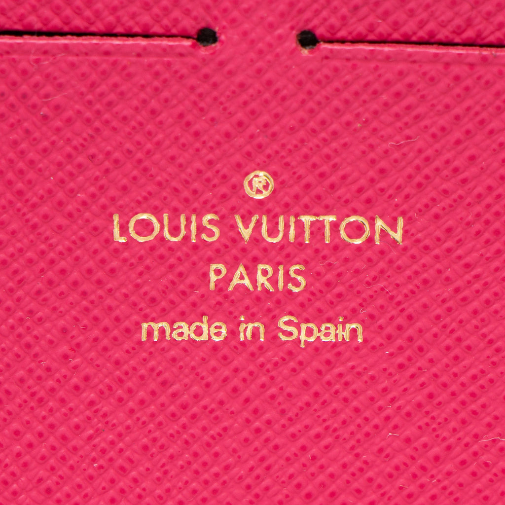 Louis Vuitton Monogram Canvas Blooming Flowers Clemence Wallet