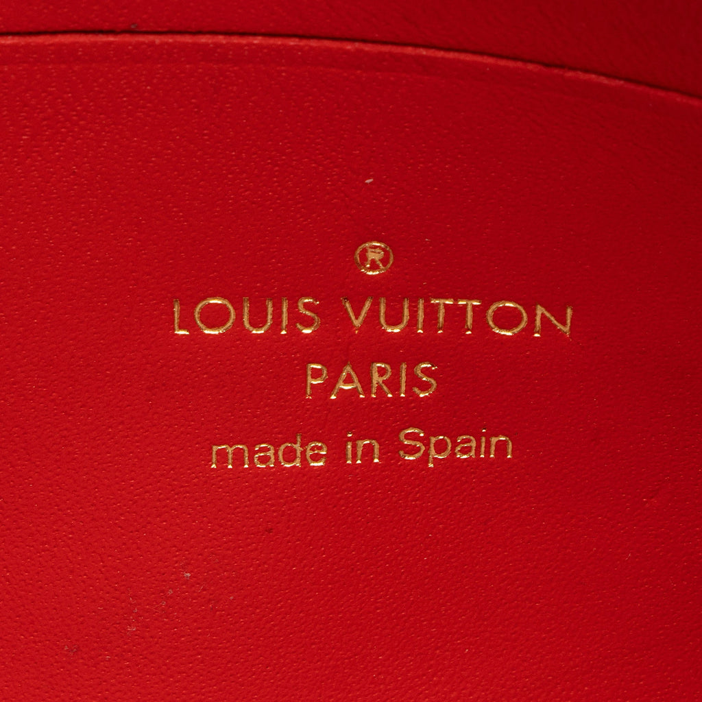 Louis Vuitton Monogram Canvas Blooming Flowers Double Zip Pochette