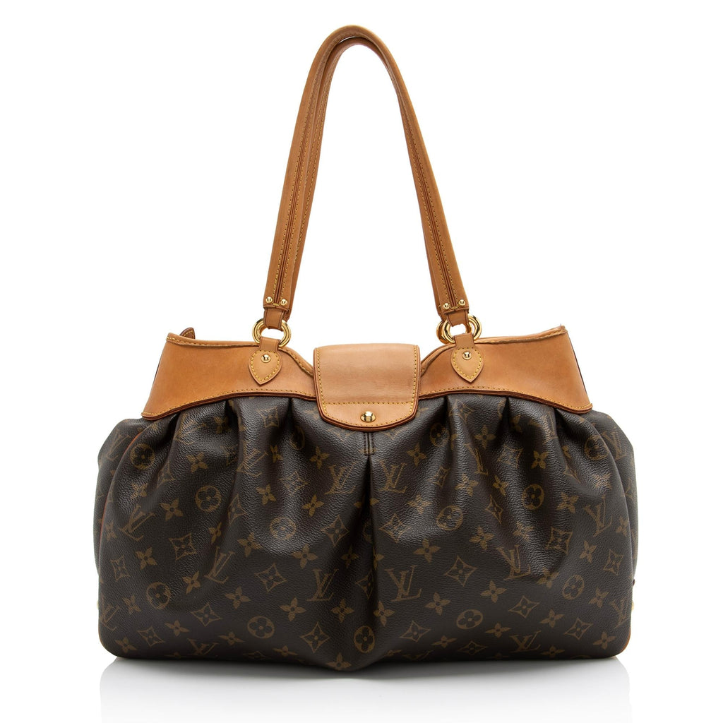 Louis Vuitton Monogram Canvas Boetie MM Satchel (SHF-23653)