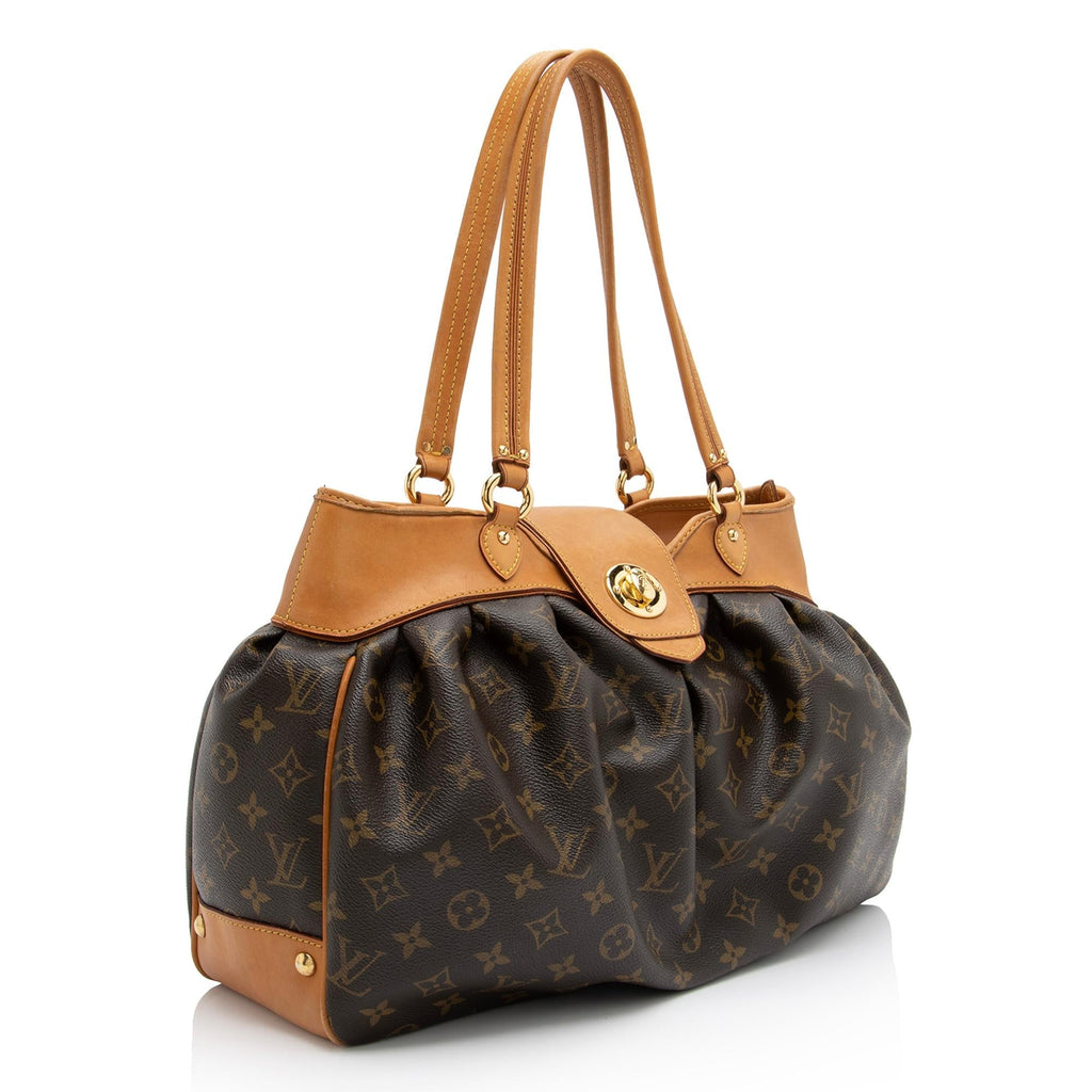 Louis Vuitton Monogram Canvas Boetie MM Satchel (SHF-23653)
