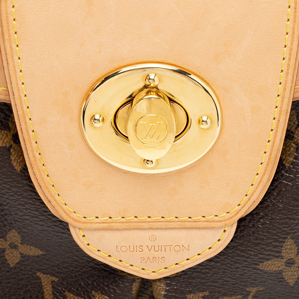 Louis Vuitton Monogram Canvas Boetie MM Satchel (SHF-1Nwm05)
