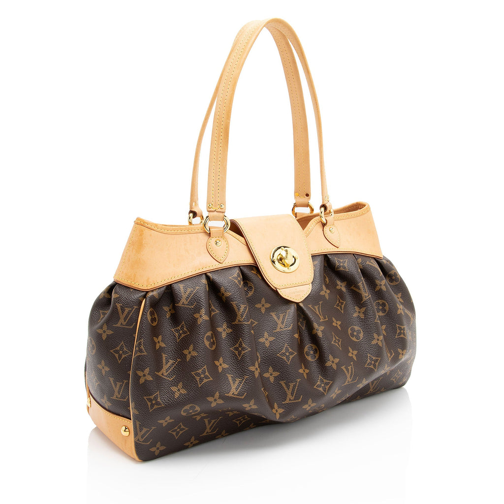 Louis Vuitton Monogram Canvas Boetie MM Satchel (SHF-1Nwm05)