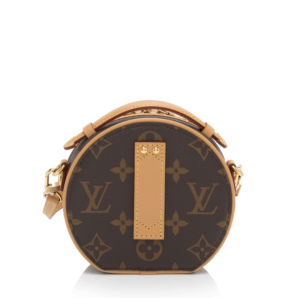 Louis Vuitton Monogram Canvas Boite Chapeau Mini Shoulder Bag (SHF-nWyrau)