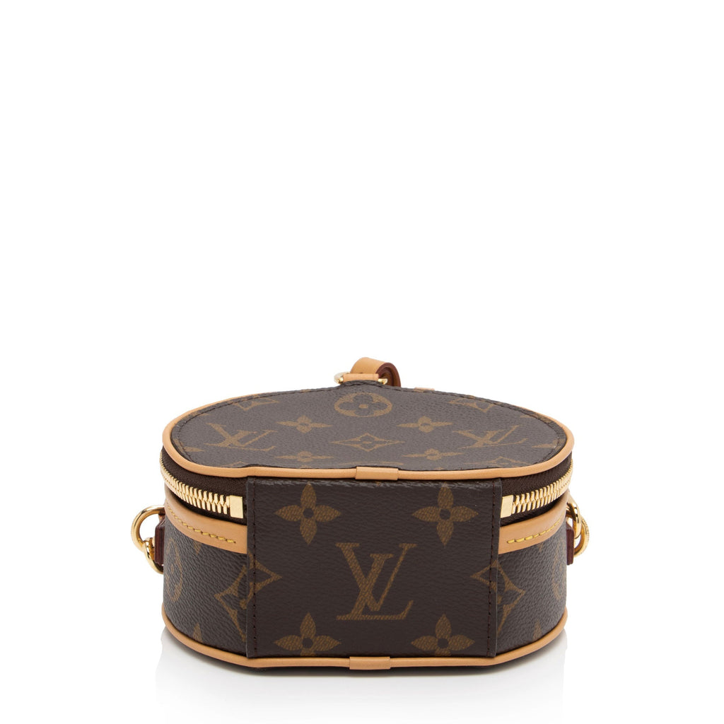 Louis Vuitton Monogram Canvas Boite Chapeau Mini Shoulder Bag (SHF-nWyrau)