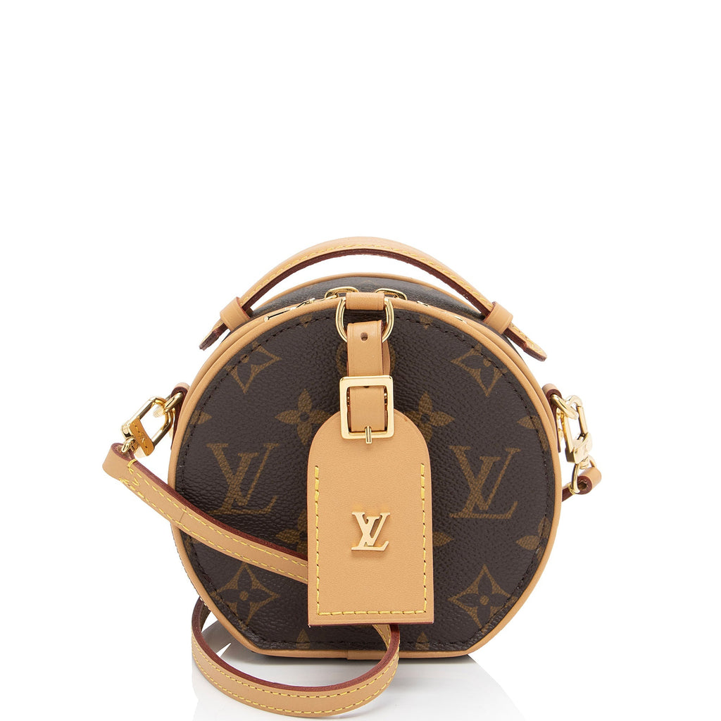 Louis Vuitton Monogram Canvas Boite Chapeau Mini Shoulder Bag (SHF-nWyrau)
