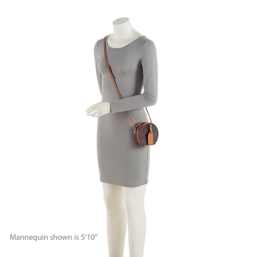 Louis Vuitton Monogram Canvas Boite Chapeau Mini Shoulder Bag (SHF-nWyrau)