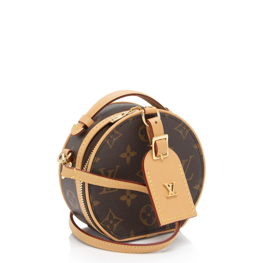 Louis Vuitton Monogram Canvas Boite Chapeau Mini Shoulder Bag (SHF-nWyrau)