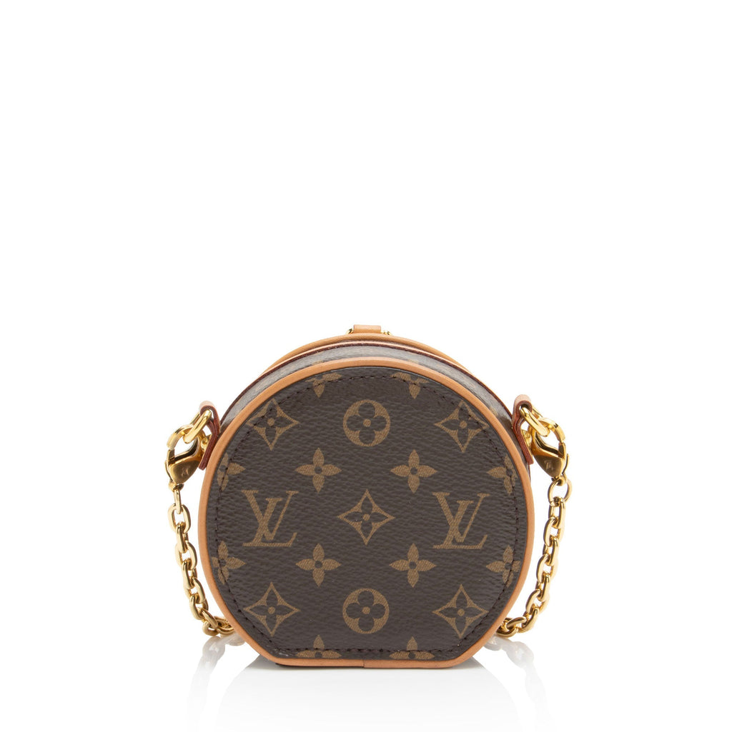 Louis Vuitton Monogram Canvas Boite Chapeau Necklace Bag