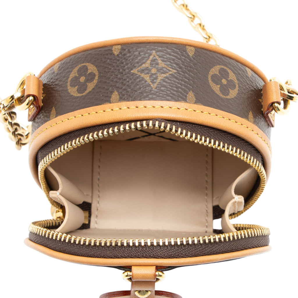 Louis Vuitton Monogram Canvas Boite Chapeau Necklace Bag