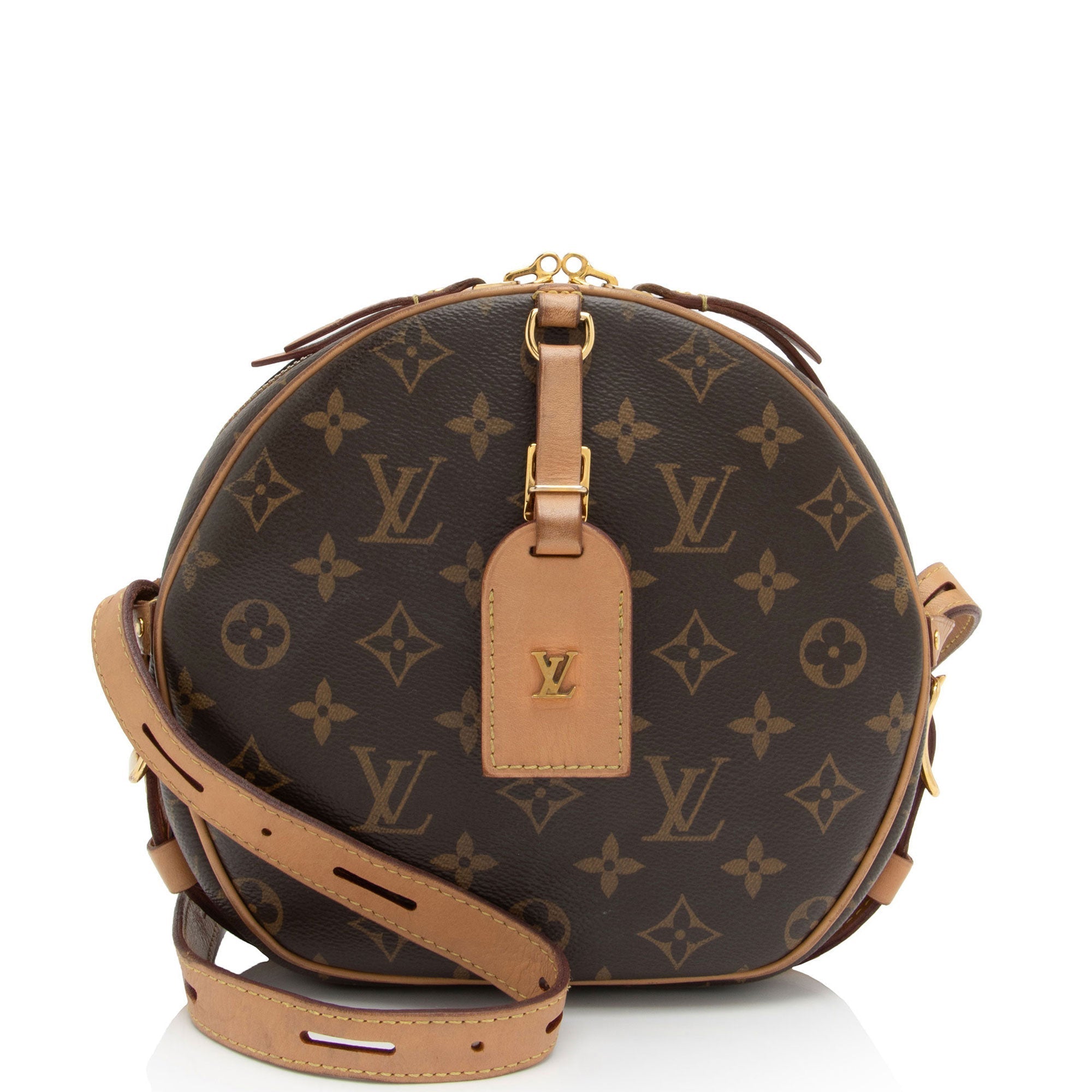 Louis Vuitton Monogram Canvas Boite Chapeau Souple MM Shoulder Bag (SHF-9LcW7N)