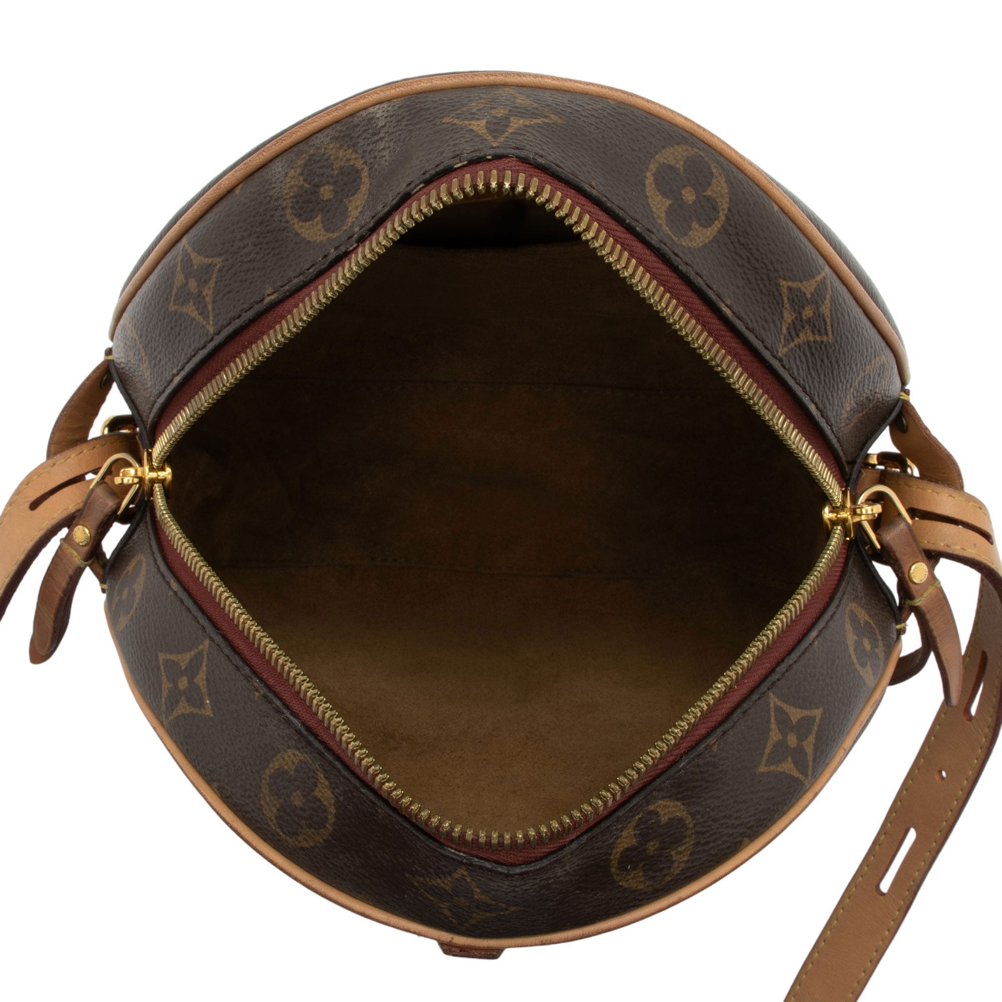 Louis Vuitton Monogram Canvas Boite Chapeau Souple MM Shoulder Bag (SHF-9LcW7N)